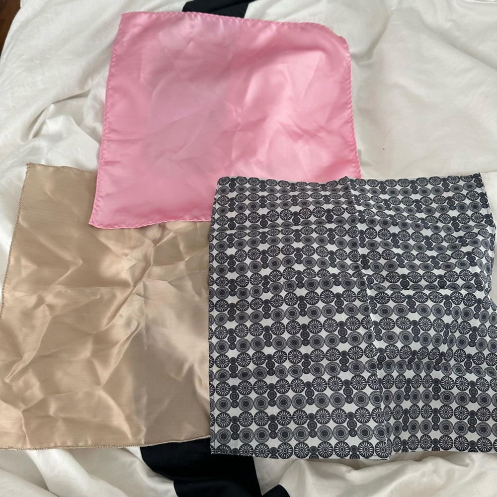 3 Men’s Pocket Squares